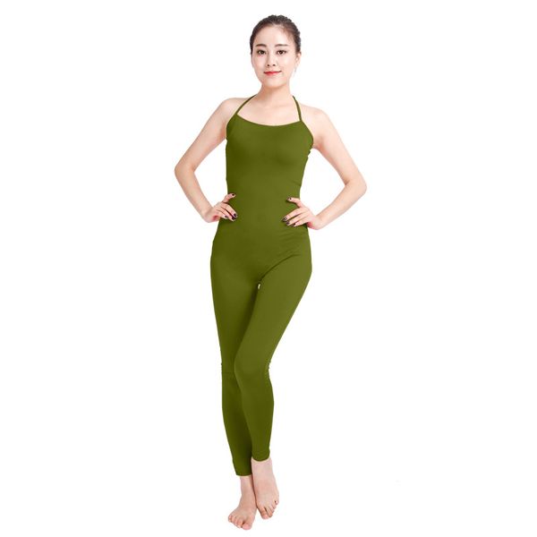 Catsuit Kostüme Neckholder Yoga Tanz Body Sculpting Body Strumpfhosen Lycar Spandex Einteiler Anime Bühne Cosplay Performance Overalls