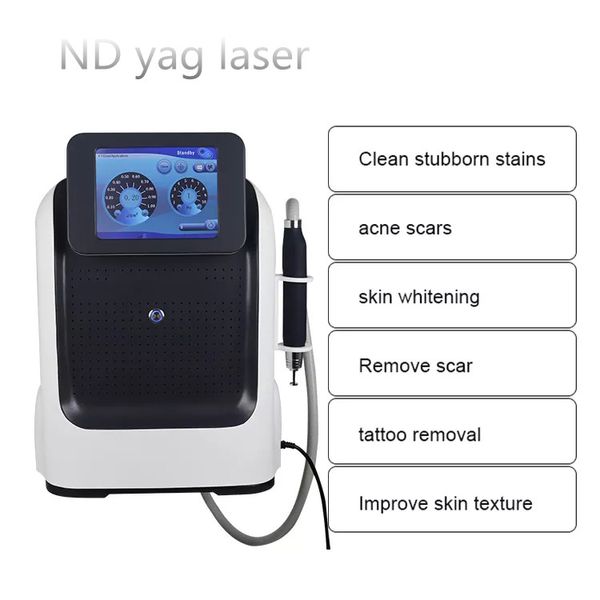 Высококачественный 755 -нм Q Переключатель ND YAG Лазерная татуировка машины для удаления