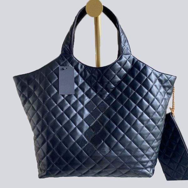 Bolsas femininas bolsas acolchoadas para compras nas axilas bolsa de ombro grande bolsa feminina bolsa de couro genuíno bolsa nova versão para primavera e verão