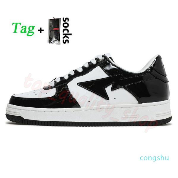 All'ingrosso 2022 Nuovo Baped Sk8 Sta ABC Camo Scarpe casual Moda Donna Uomo Bapestas Bapesta Colore Camo Combo Rosa Bianco Nero Pelle scamosciata Arancione Piattaforma 3