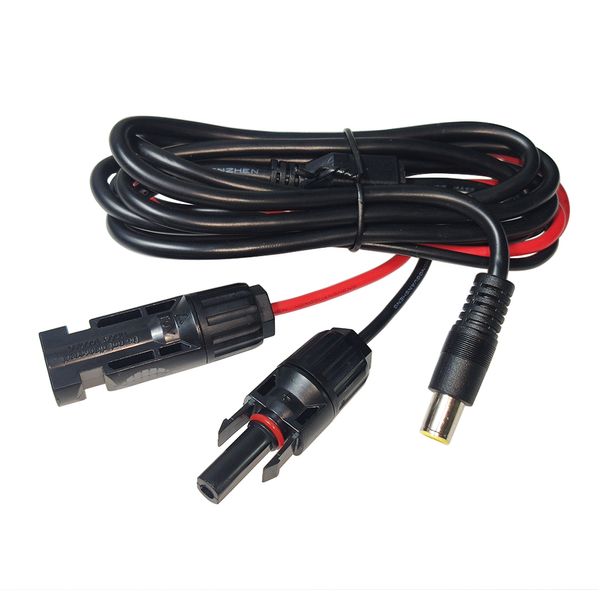 JKM Güneş Paneli - 8mm Adaptör Kablosu Elektroniği 16AWG 5.9ft DC 7.90.9mm Konektör Taşınabilir elektrik santrali jeneratör ile uyumlu erkek ve dişi fiş ile