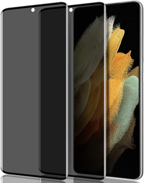 Sichtschutz-Displayschutzfolie für Samsung S20 Plus Ultra, Anti-Spionage-Schutzhülle, gehärtetes Glas