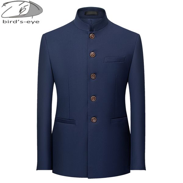 6Color Men S Sold Stand Stand Stand Suit de estilo chinês Slim Fit Blazer Male Zhongshan Jaqueta Túnica 220819