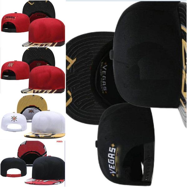 2022 American Hockeyball Vegas Golden Snapback Hüte 32 Teams Casquette Sport Hip-Hop Flache bestickte Hut Männer Frauen Verstellbare Kappen a5