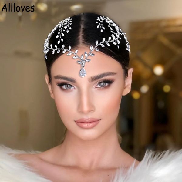 Designer Testa Cabeçalho Cabeça de jóias Acessórios para cabelos de casamento Princesa Princesa Mulheres Tiara Party Hairband Cl0910
