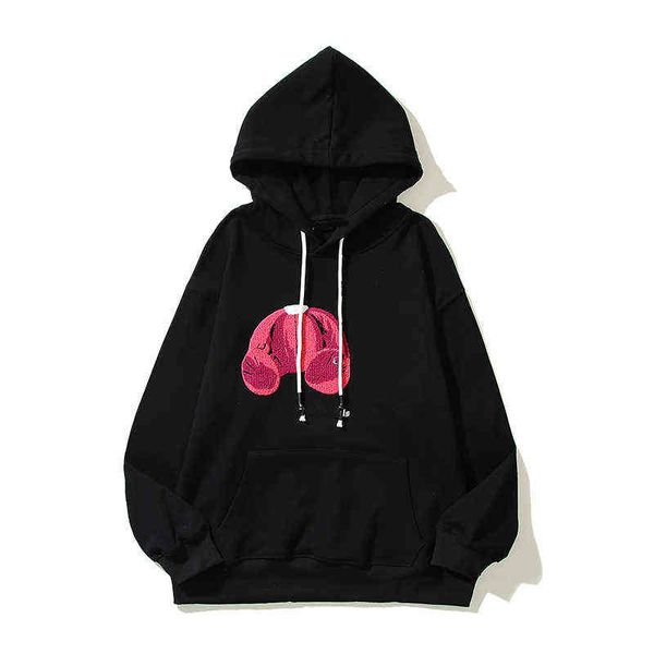 Erkek Hoodies Sweatshirts SS Erkekler Kadın Tasarımcı Melekler Palm Hoodie Sweater Street Giyim Tişört Gevşek Aşıklar Lüks Kaz Kanada Ceketler Pa Ow White 326