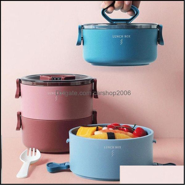 Dinnerware Define Health Lunch Box Pl￡stico Aquecimento de Microondas Japon￪s Bento Kids School Escola Office Port￡til Prove de vazamento ao ar livre Carro ￠ prova de vazamento2006 DHXNX