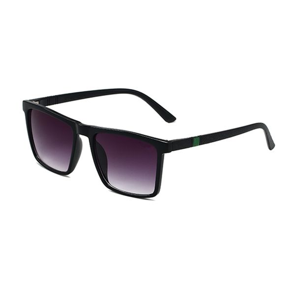 Occhiali da sole quadrati per donna Flat Top Full Frame Uomo Design Occhiali da sole Vintage Shades Occhiali Uv400