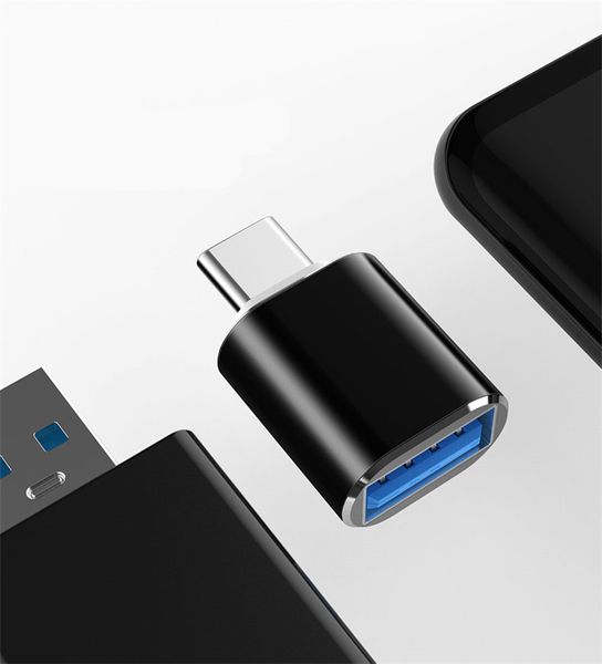 USB-C-auf-USB3.0-Handy-Adapter, ein Stecker-auf-Buchse-Adapter, kompatibel mit MacBook, Samsung Galaxy, kostenlosem DHL und UPS