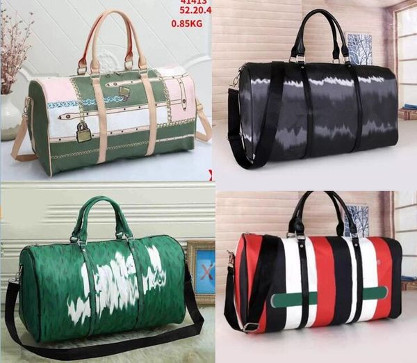 Duffel Bags Männer Gepäck Reisetasche Frauen große Kapazität Gepäck wasserdichte Handtasche Freizeit Rucksäcke für Mädchen Jungen Brieftaschen 45-50 cm