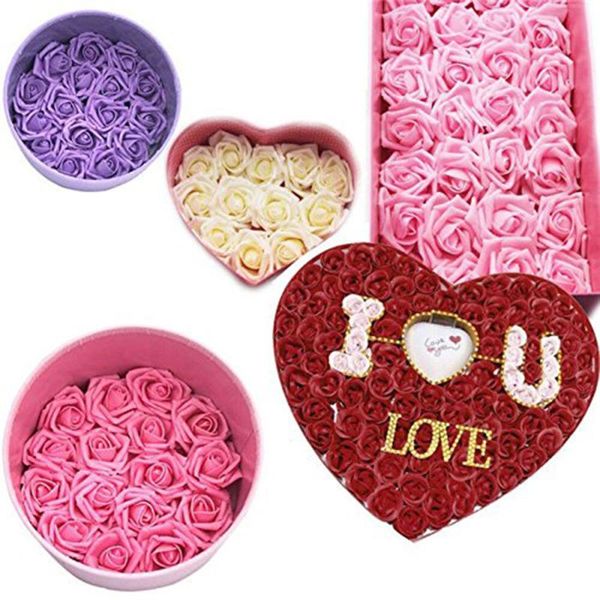 Fiori decorativi Ghirlande 50Pcs Modellazione Polistirolo Schiuma Orso Stampo Orsacchiotto Per Regali di San Valentino Festa di Compleanno Decorazione di Nozze