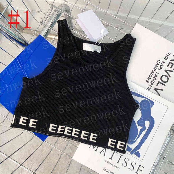 Ärmellose Weste Designer Brief T-Shirts Damenbekleidung Mode Sexy Damen Strand Tanks Tops für UrlaubIE3K