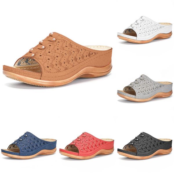 Sandalen bequeme Plattform flache Sohle Damen lässig weiche große Zehen Fuß Korrektur Sandale orthopädische Bunion Korrektur Frauen PU Leder Shoessandals