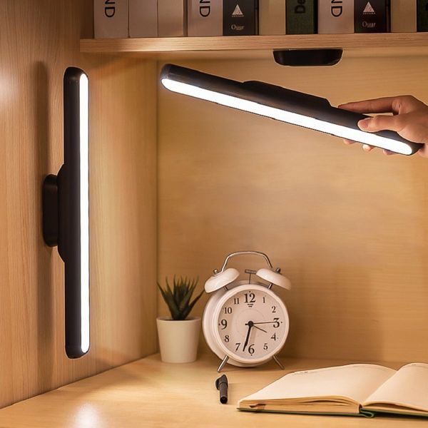 Masa lambaları LED lamba kablosuz masa ışık usb şarj edilebilir ışıklar kısaltılabilir dokunmatik Oda masaları için gözler koruy