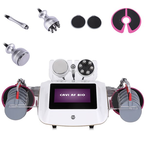 EMS Muscle Building Sculpt Cavitation Slimming RF Stringing Face Lifting Body Shaping Radio Frequency Fat Loss Weight Reduce Ultrasonic 40K Beauty Machine