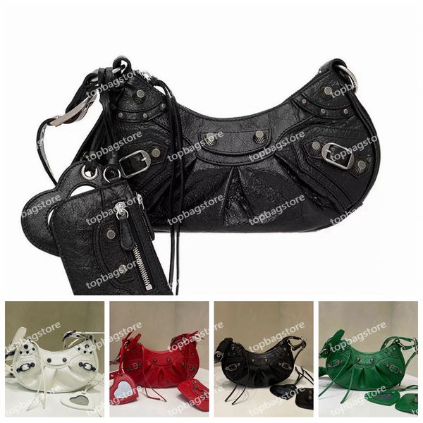 Le Cagole Bags Motosycle Omuz Çantaları Yüksek Kaliteli Kadın Lady Serin Kız LeCagole Bag Lüks Tasarımcılar Deri Crossbody Pochette Messenger