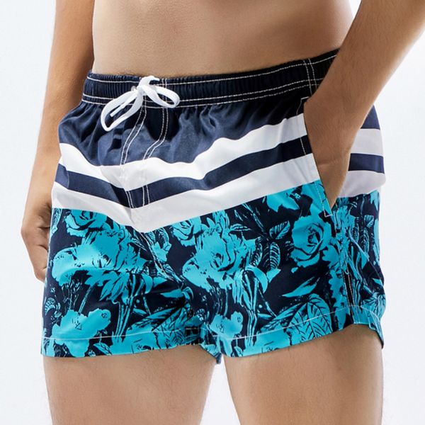 Мужские шорты мода печать Flower Summer Smost Drying Canual Sublimation дышащий мужской пляж Шорт мужской фитнес -тренажерный зал