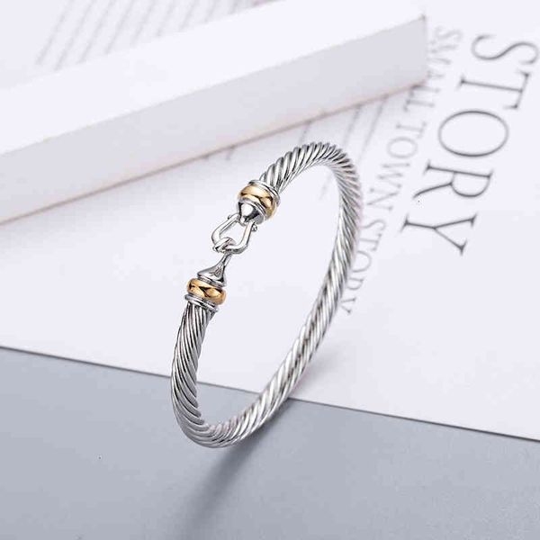 Armband Dy Hook Charm Damen Modeschmuck Accessoires Atmosphäre platiniert Männer Twisted Wire Hanf Heißer Verkauf Designer Charm Schmuck Weihnachtsgeschenk