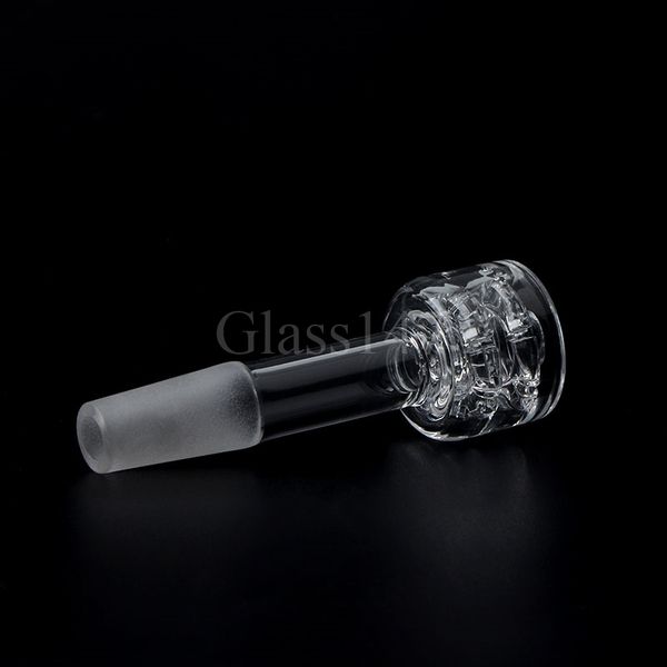 DHL Fumatori di alta qualità con nodo diamantato al quarzo Enail Banger Sei pile per bong d'acqua in vetro