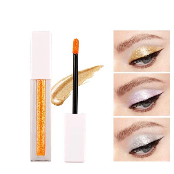 Ombretto Make Up Neutral Liquid Lie Silkworm Glitter Vendi come 13 colori Waterproof Non sbavature Occhio