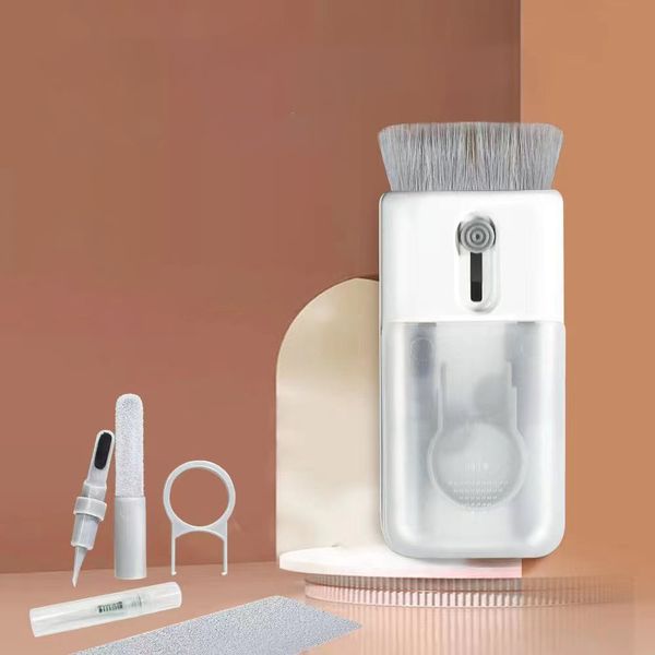 Fones de ouvido limpando kits de limpeza multifuncionais com escovas com escovas macias kit de pincel de remo￧￣o de limpeza para teclados Earbud
