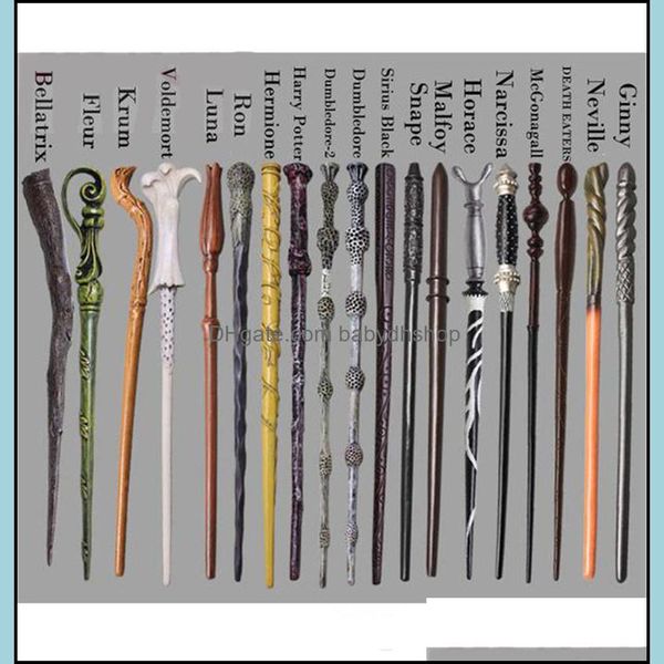 Magic Props Yaratıcı Cosplay 42 Styles Hogwarts Serisi Wand Yeni Yükseltme Reçine Büyülü Damla Teslimat 2021 Oyuncak Hediyeleri Bulmacalar Babydhshop Dhcal