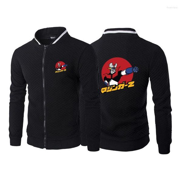 Männer Hoodies 2022 Frühling Herbst Mazinger Z Roboter Logo Hoodie Hohe Qualität Harajuku Peripherie Jacke Hip Hop Top Sweatshirt