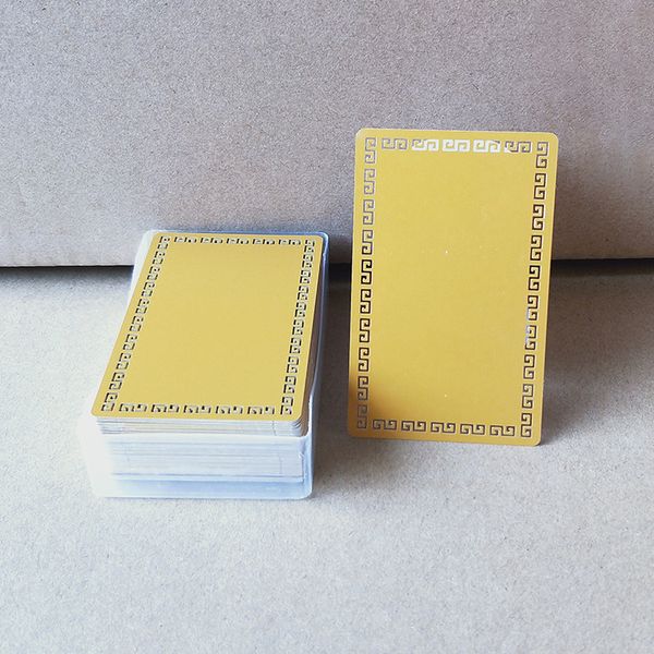 Sublimations-Aluminium-Namenskarten-Rohlinge 0,24 mm für Heißpresse im doppelseitigen Druck, Gold, Silber, Weiß