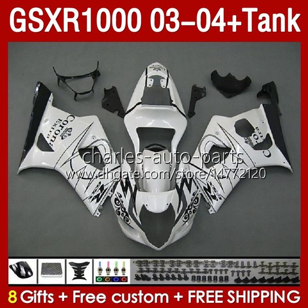 OEM-Verkleidungstank für Suzuki GSXR-1000 K 3 GSX R1000 GSXR 1000 CC 03–04 Körper 147Nr