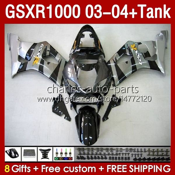 OEM-Verkleidungstank für Suzuki GSXR-1000 K 3 GSX R1000 GSXR 1000 CC 03–04 Körper 147Nr