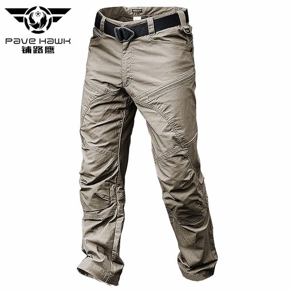 Pantaloni da uomo PAVEHAWK Summer Cargo Men Khaki Black Camouflage Army Tactical Military Work Pantaloni casual Jogger Pantaloni sportivi Streetwear 220827