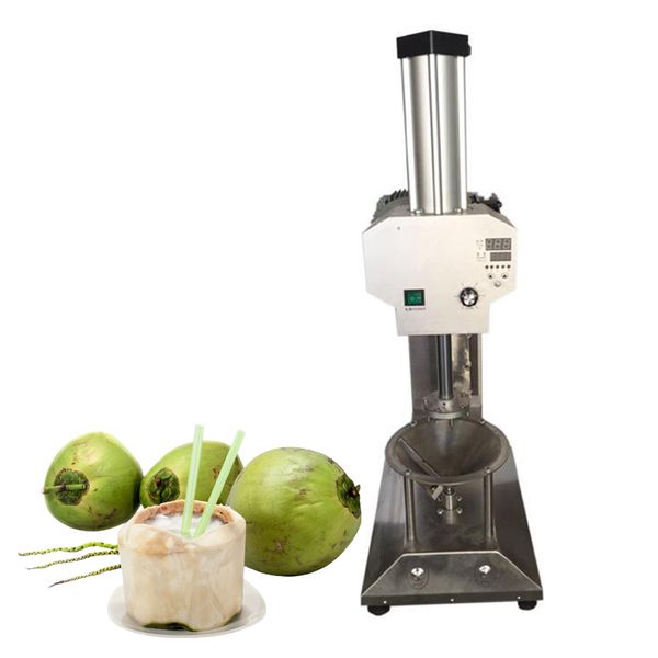 110V 220V Automatic Green Coconut M￡quina de descascamento Young Coconut Machine de coco jovem descascador de coco