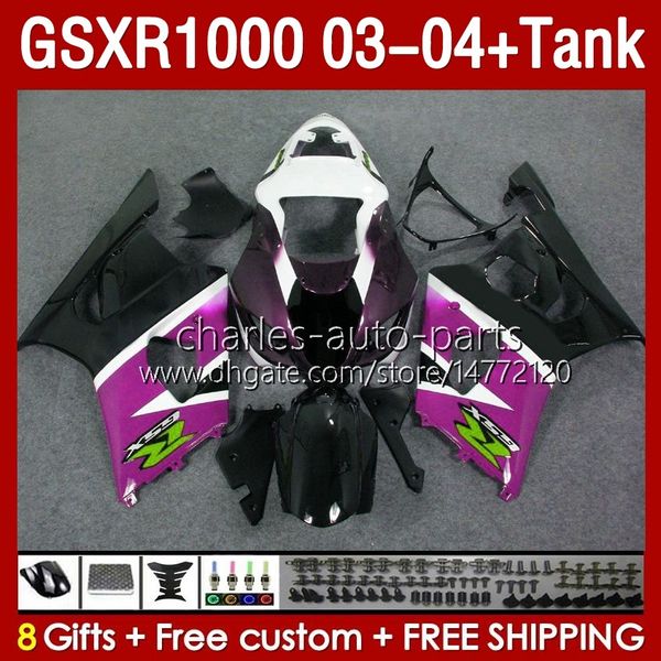 Suzuki GSXR-1000 K 3 GSXR 1000 CC K3 03 04 Bodys 147no.155 GSX-R1000 1000cc GSXR1000 03-04 GSX R1000 2003 2004 Enjeksiyon Kalıp Uçucu Uçup