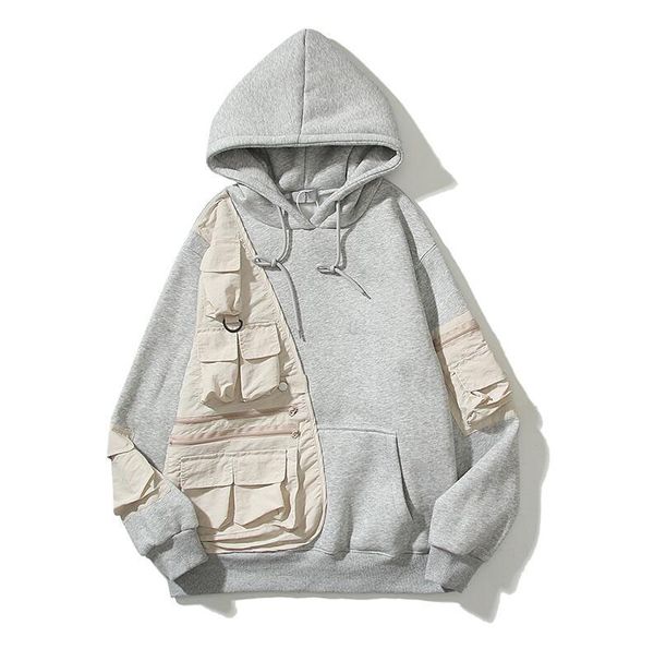 Men Hoodie Tech Border