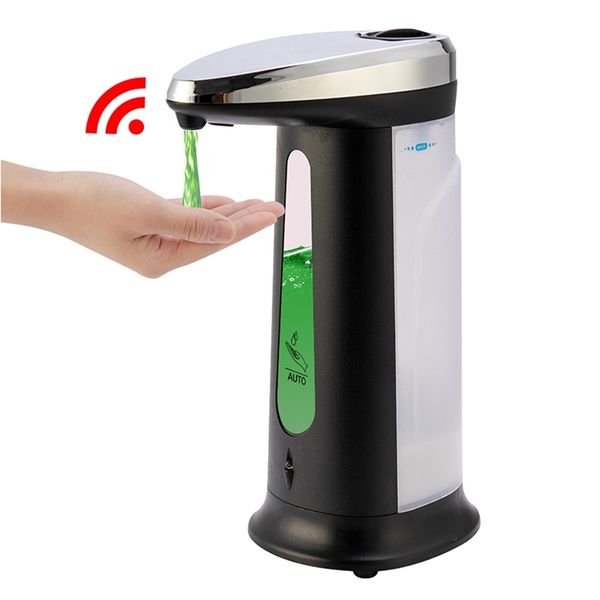 Dispenser di sapone liquido Dispenser di sapone liquido touchless Smart Sensor Pompa erogatrice automatica di sapone a mani libere per bagno Cucina 220827