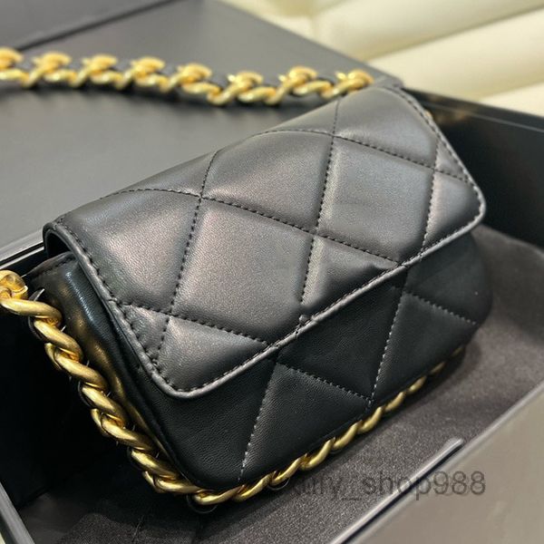 Yüksek kaliteli zincir crossbody totes tasarımcı çanta çanta kılıfları omuz cro gövde kadınları claic kare kapak zincirleri çanta ile