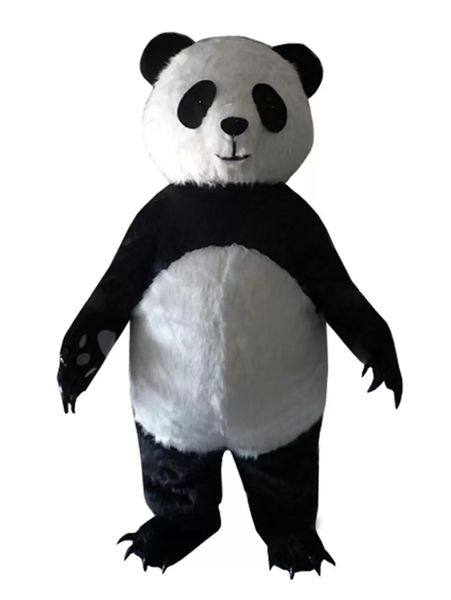 Mascot figurmina f￡brica venda direta vers￣o gigante chinesa panda mascot traje de natal mascote para o evento de festas de halloween