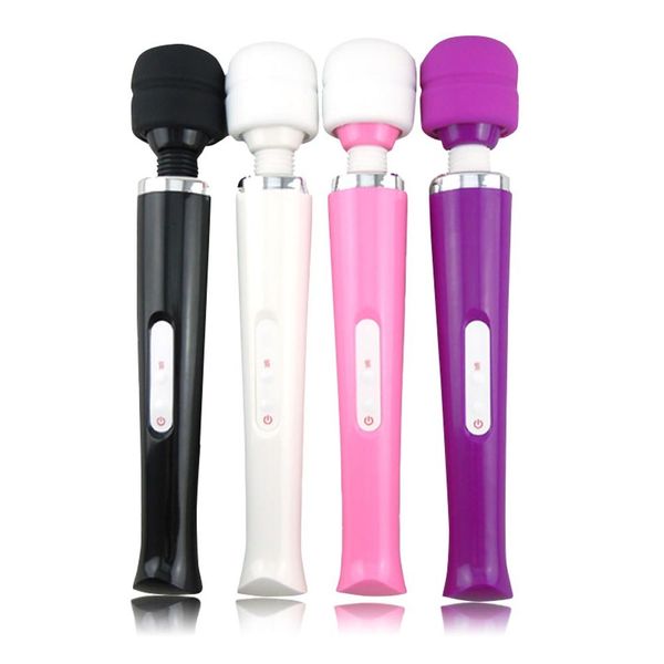 Itens de beleza elétricos energia forte brinquedos sexy carregador USB vibrando o massageador de varas mágicas de varinha mágica