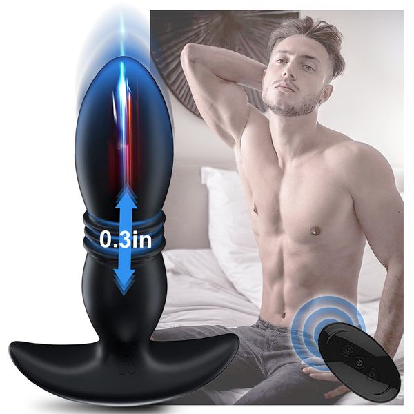 Articoli di bellezza Plug anale senza fili Masturbatore maschile Vibratore Dildo per gli uomini Massaggiatore prostatico Stimolazione del punto G Giocattoli sexy per adulti per il negozio