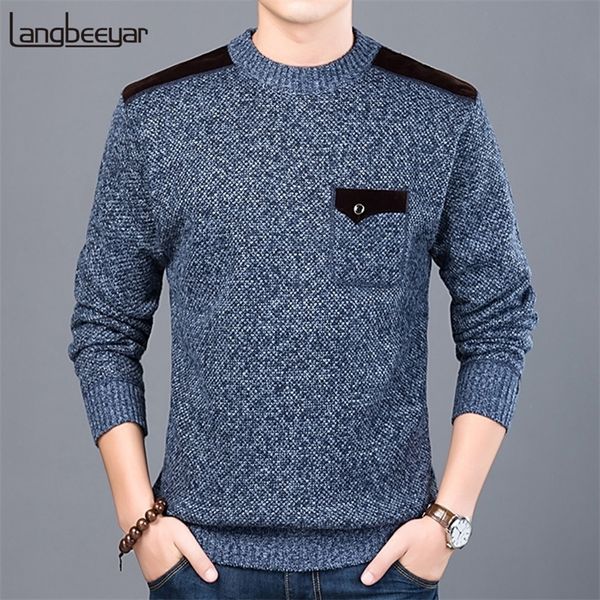 Maglioni maglioni maglioni di moda per il marchio di moda per pullover maschili Slimt Jumpers Knit abbiglia