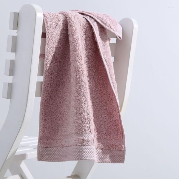 Asciugamano in vendita Asciugamani da bagno assorbenti morbidi in cotone ispessito Uso domestico Regalo quotidiano Bagno pettinato a fiocco lungo 34 75 cm