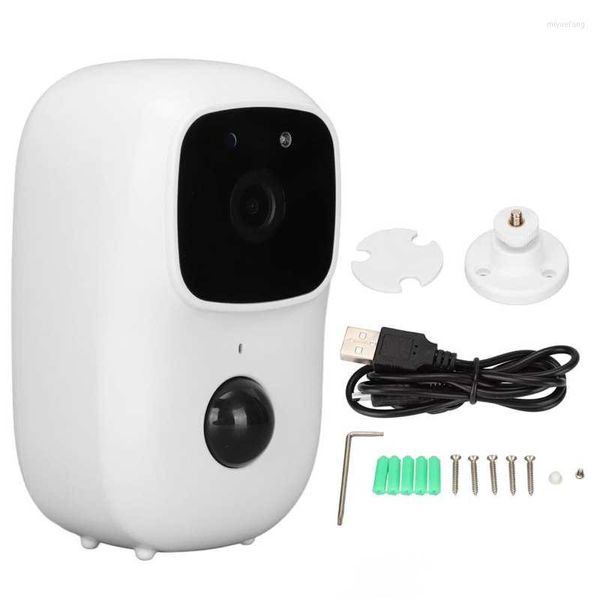 Câmera de vigilância sem fio da campainha PIR PIR Detecção de movimento HD WiFi Baixa energia Visão noturna Visão Smart Doorbell