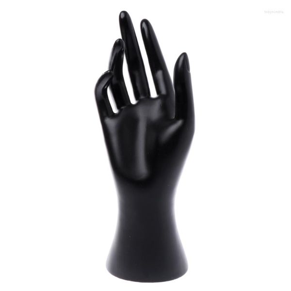 Schmuckbeutel Mannequin Hand Finger Handschuh Ring Armband Armreif Display Ständer Halter 40GB