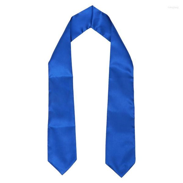 Parti Dekorasyonu 1 PCS Unisex Sade Mezuniyet Sash Lisans Elbise Tedarik