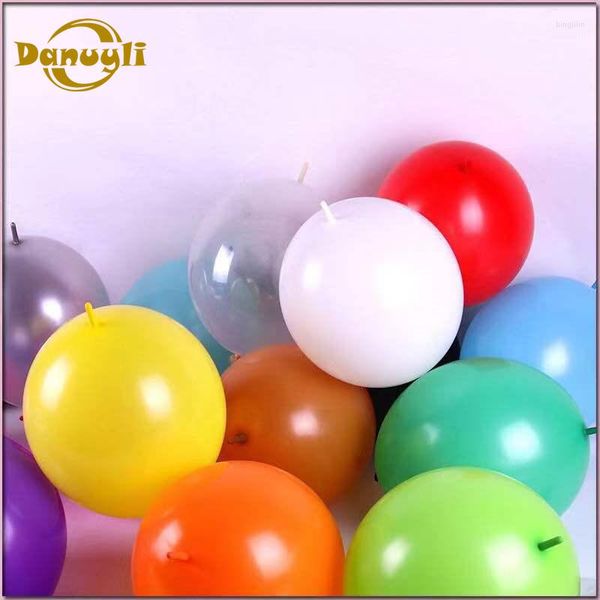 Party Dekoration Geburtstag Luftballons 6 Zoll Schwanz Link Latex Helium Ballon Verdickung Perle Ball Kind Kind Spielzeug Hochzeit