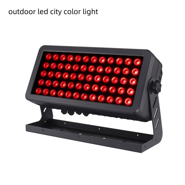 Lavagem à parede externa à prova d'água LED 60X10W RGBW 4 em 1 IP65 Cidade Led Wall Led Wall Light DMX Light