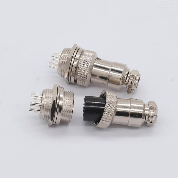 Освещение аксессуаров GX16 панель переборки M16 Power Connector 16mm 2 3 4 5 6 7 8 9 10 PIN -PIN