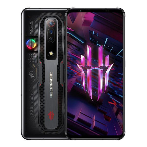 Orijinal Nubia Kırmızı Büyü 7s 5G Cep Telefonu Oyunları 8GB 12GB 16GB RAM 128GB 256GB 512GB ROM Çekirdek 64MP Android 6.8 