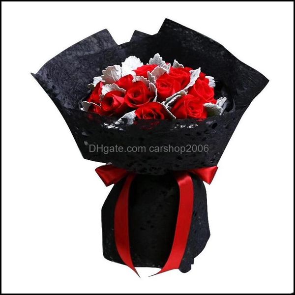 Geschenkpapier Farbe ausgehöhltes Geschenkpapier Ein Satz von zehn Blättern Hochzeit Valentinstag Florist Blumenverpackungsmaterial Neu A Carshop2006 Dhooc