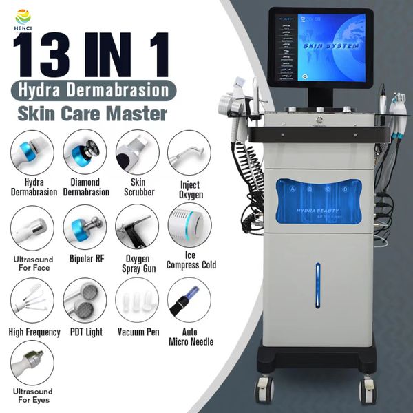 Multifunktions-Hydra H2o2 Wonder Oxygen Gesichts-Mikrodermabrasionsmaschine Wasser-Dermabrasionskristall-Mikrodermabrasionsmaschine